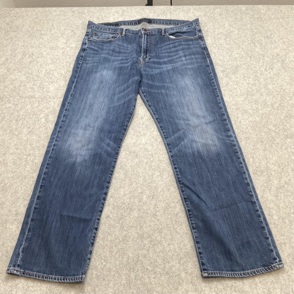 Lucky Brand 361 Vintage Straight Mens 38x30 Jeans (38x29) Blue Stretch Denim